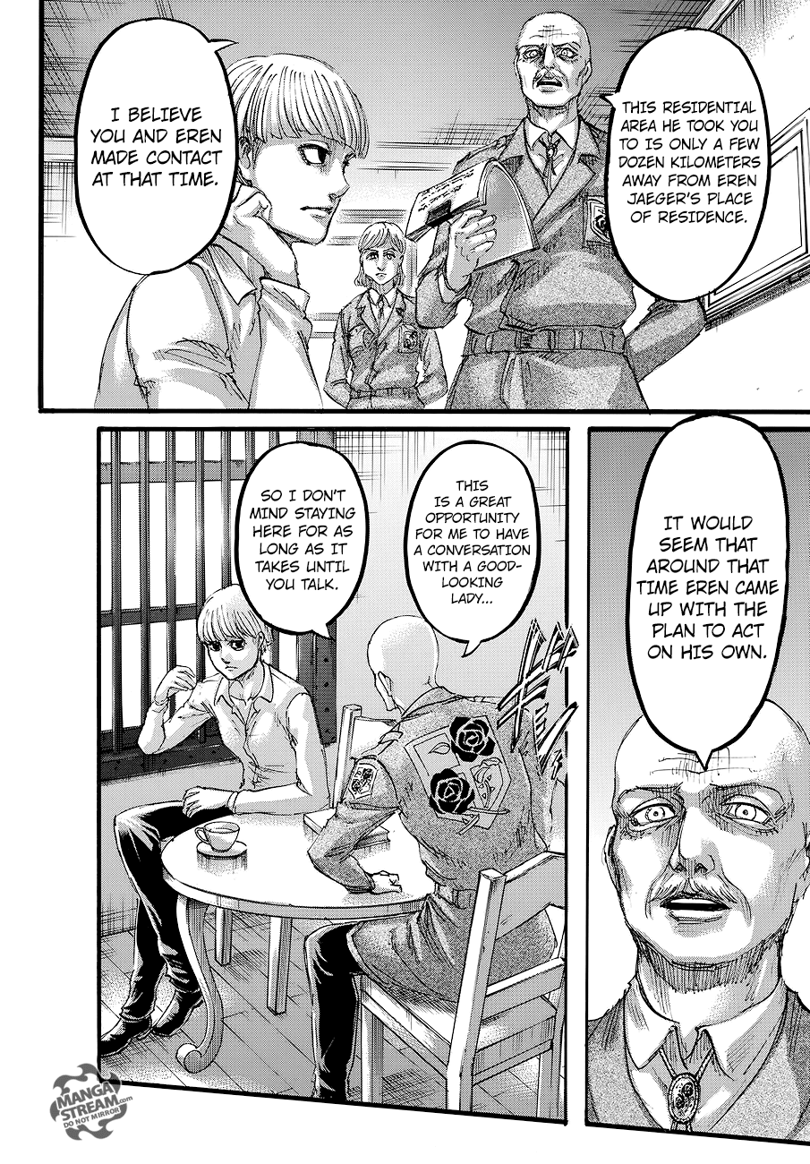Attack on Titan manga, chapter 109, page 28 of 47