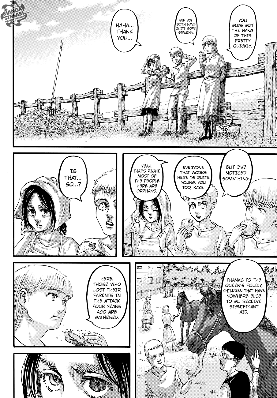 Attack on Titan manga, chapter 109, page 32 of 47