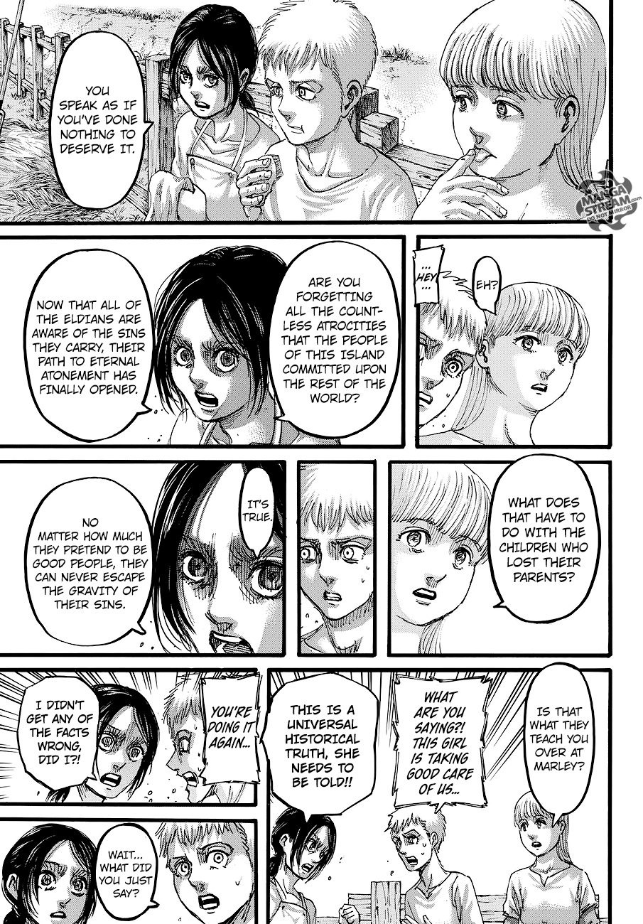 Attack on Titan manga, chapter 109, page 33 of 47