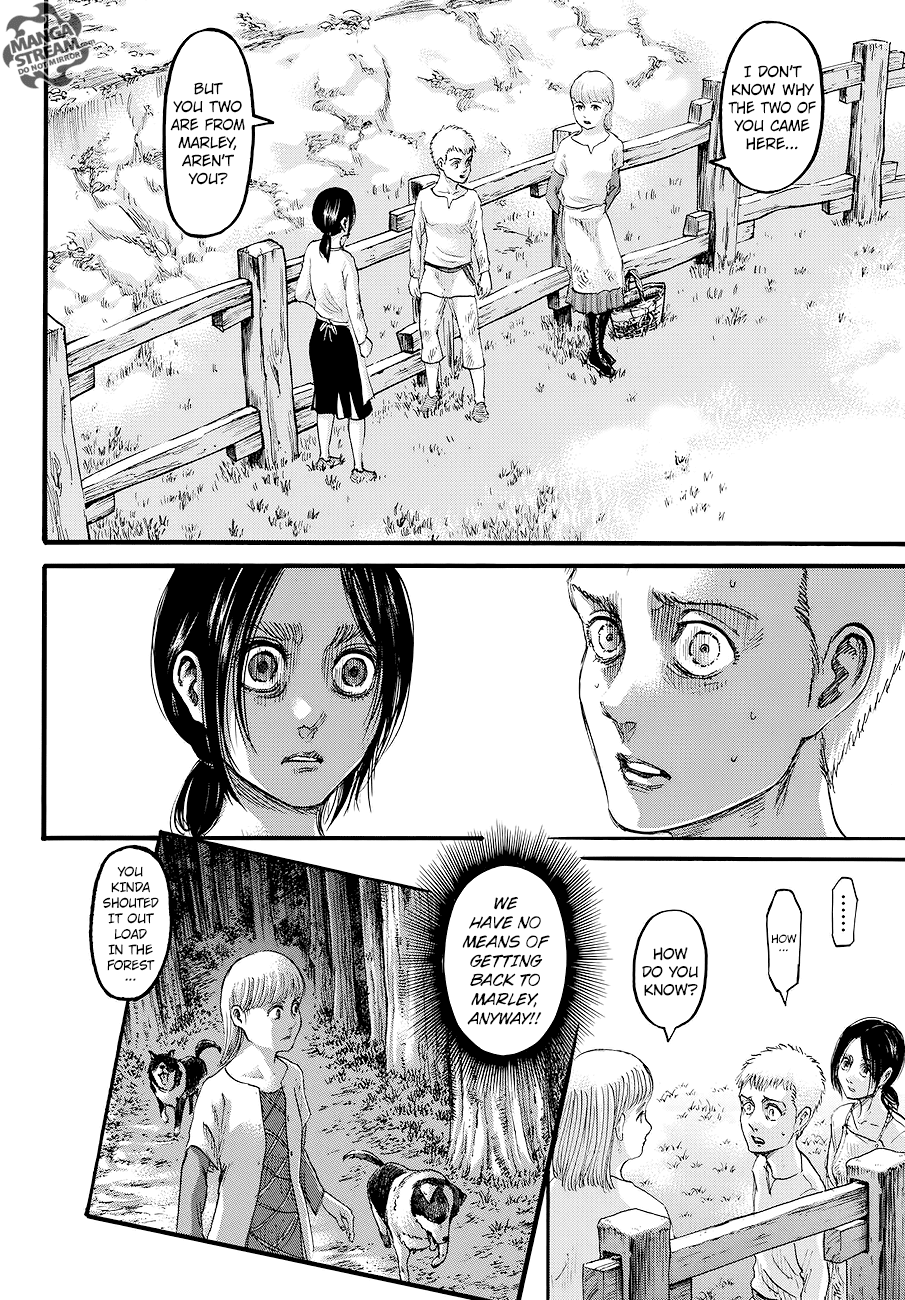 Attack on Titan manga, chapter 109, page 34 of 47