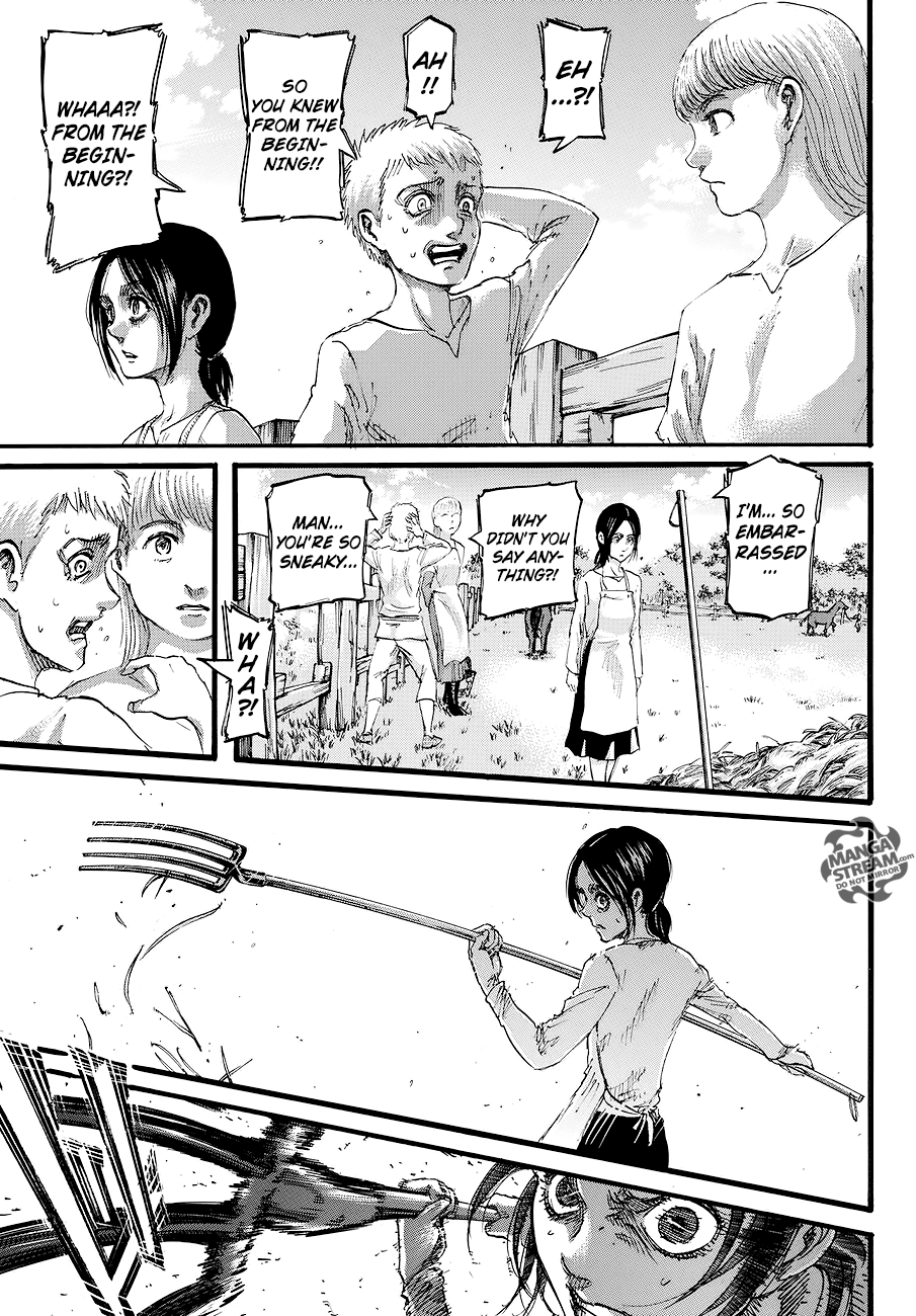 Attack on Titan manga, chapter 109, page 35 of 47