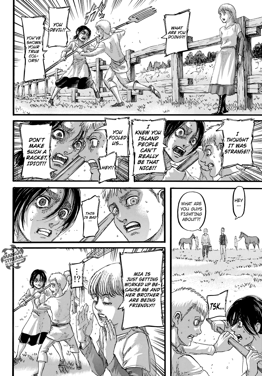 Attack on Titan manga, chapter 109, page 36 of 47