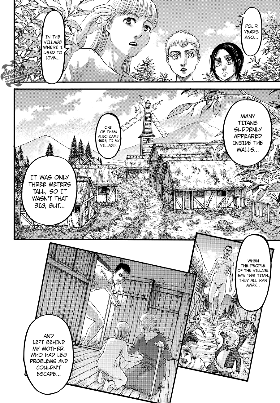Attack on Titan manga, chapter 109, page 38 of 47