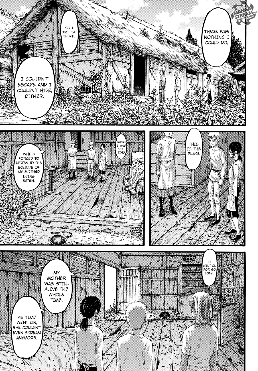Attack on Titan manga, chapter 109, page 39 of 47