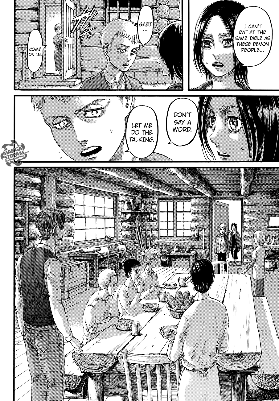 Attack on Titan manga, chapter 109, page 4 of 47