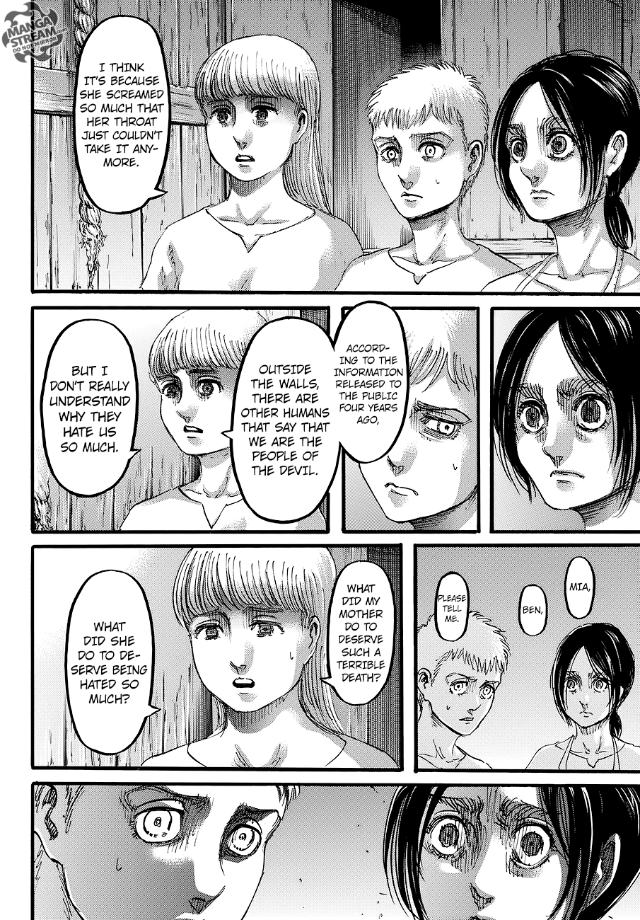 Attack on Titan manga, chapter 109, page 40 of 47