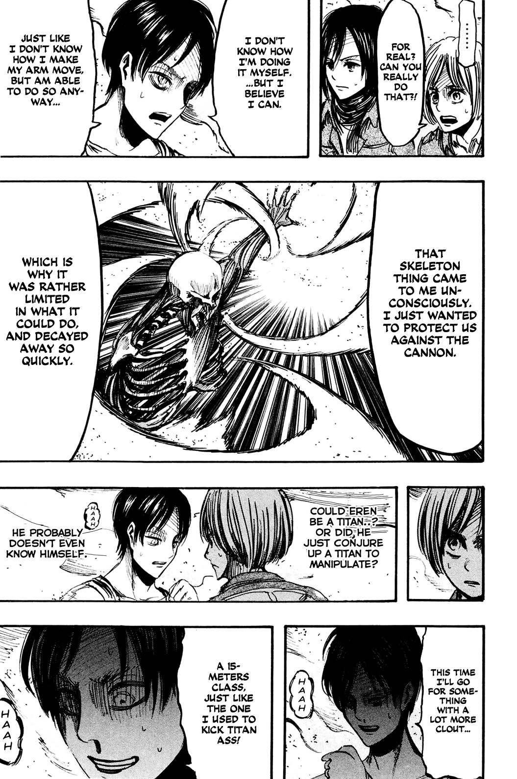 Attack on Titan Chapter 11 page 21 - Chapter 11: Episode 11
