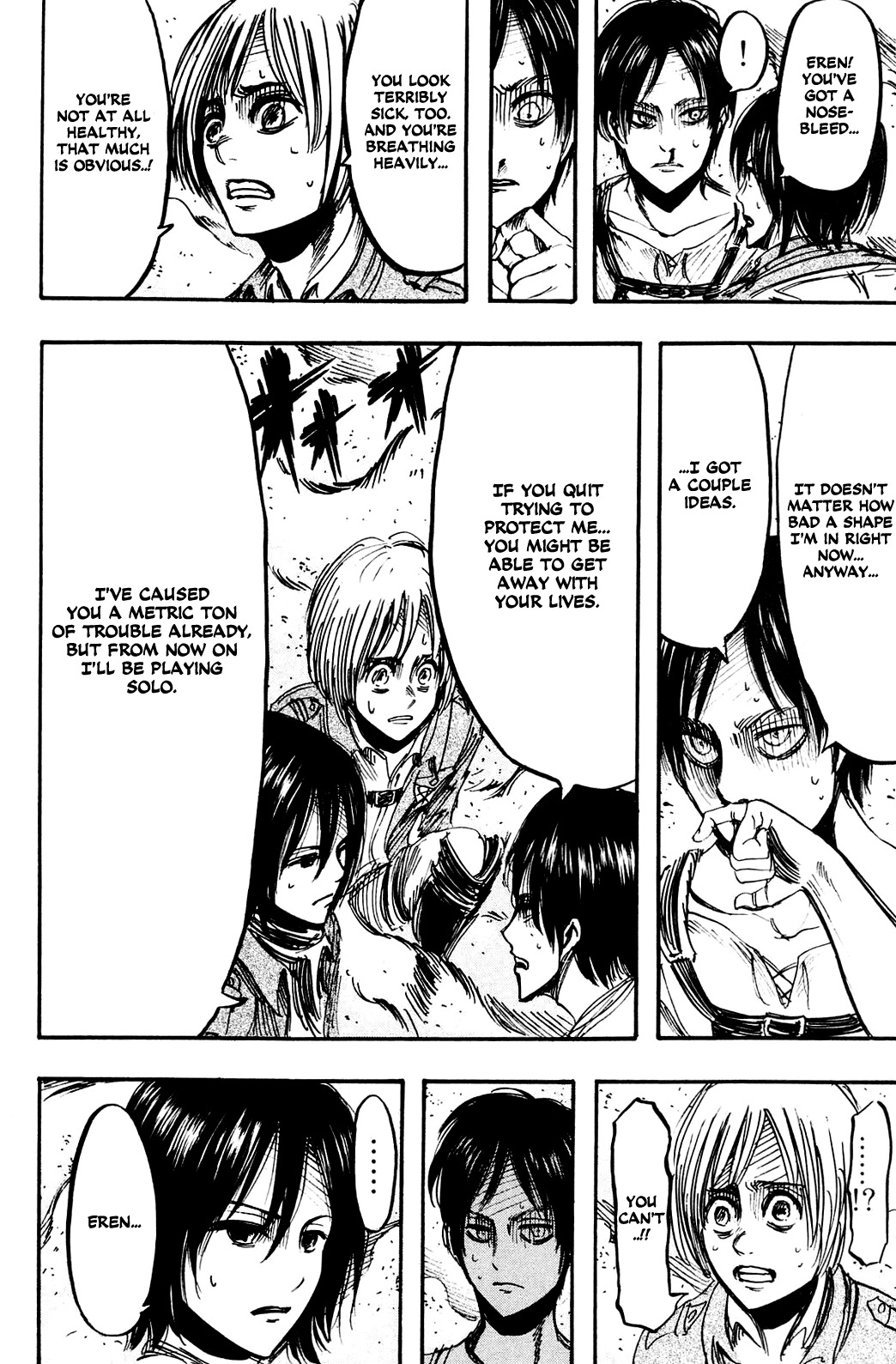 Attack on Titan Chapter 11 page 22 - Chapter 11: Episode 11