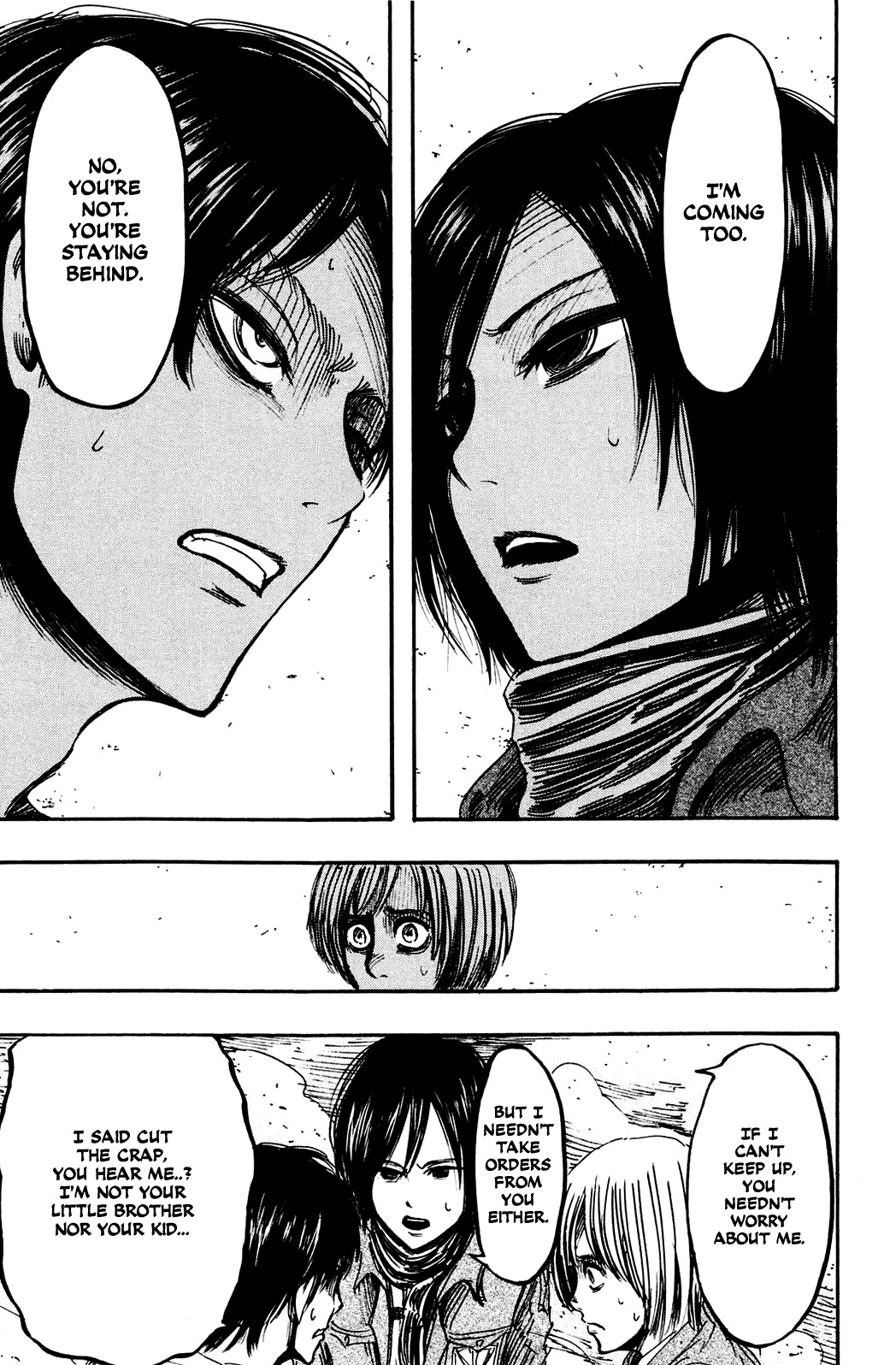 Attack on Titan Chapter 11 page 23 - Chapter 11: Episode 11