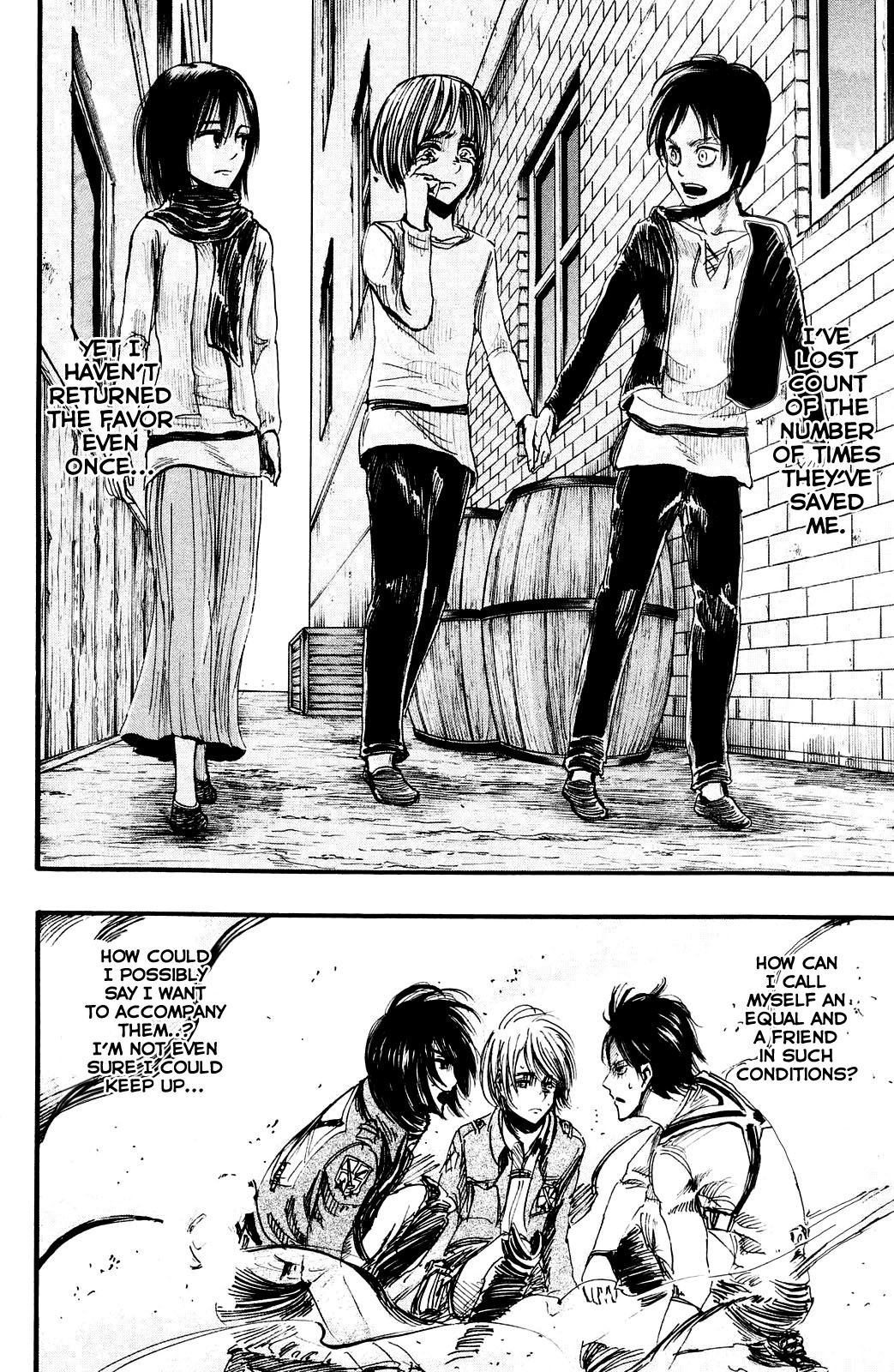 Attack on Titan Chapter 11 page 26 - Chapter 11: Episode 11