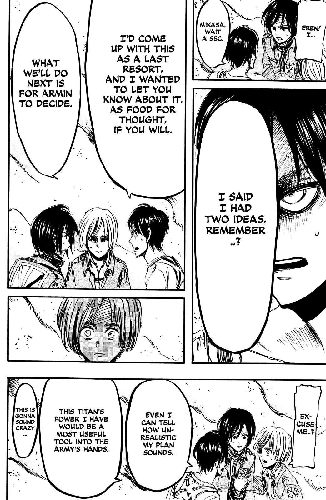 Attack on Titan Chapter 11 page 28 - Chapter 11: Episode 11
