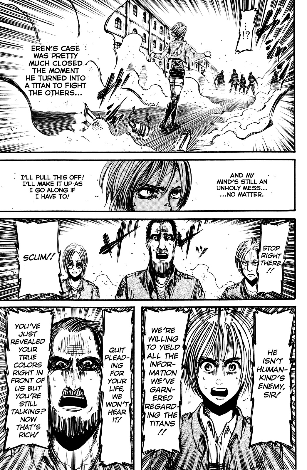 Attack on Titan Chapter 11 page 35 - Chapter 11: Episode 11