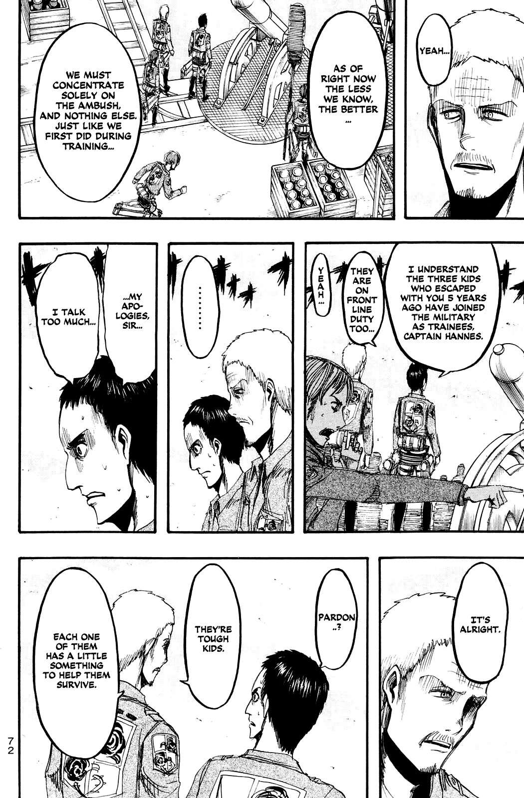 Attack on Titan Chapter 11 page 4 - Chapter 11: Episode 11