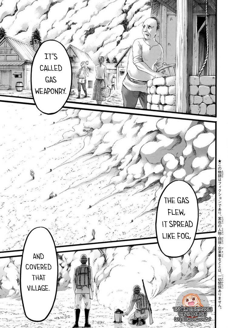 Attack on Titan Chapter 110 page 1 - Chapter 110