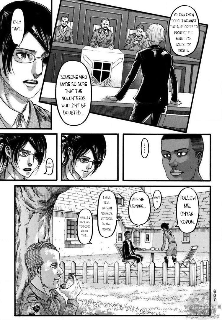 Attack on Titan Chapter 110 page 17 - Chapter 110