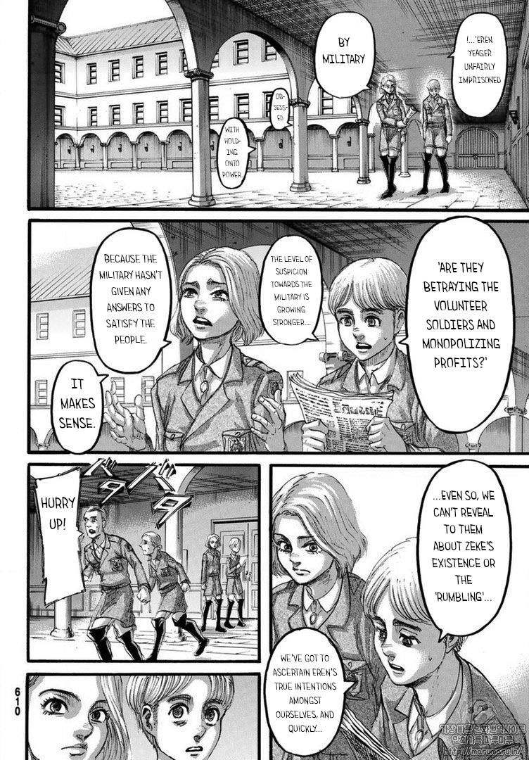 Attack on Titan Chapter 110 page 20 - Chapter 110