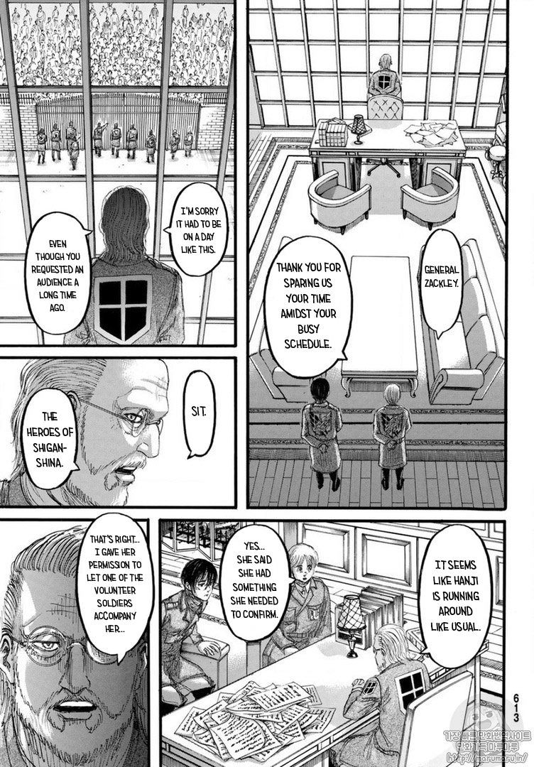 Attack on Titan Chapter 110 page 23 - Chapter 110