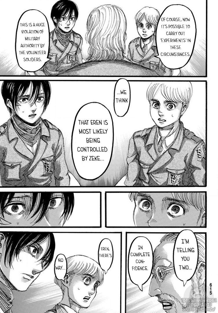 Attack on Titan Chapter 110 page 25 - Chapter 110