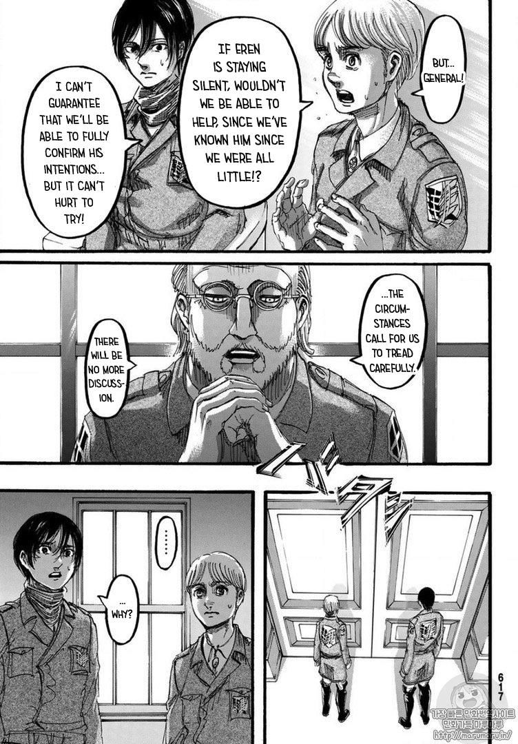 Attack on Titan Chapter 110 page 27 - Chapter 110