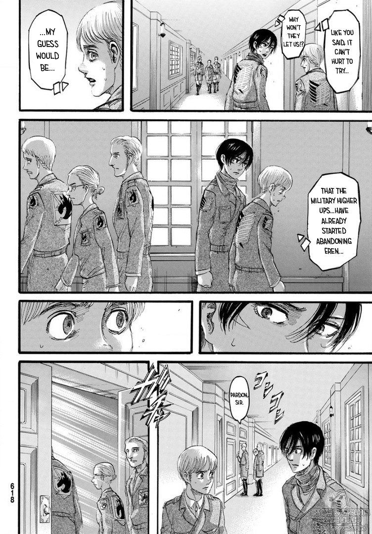 Attack on Titan Chapter 110 page 28 - Chapter 110
