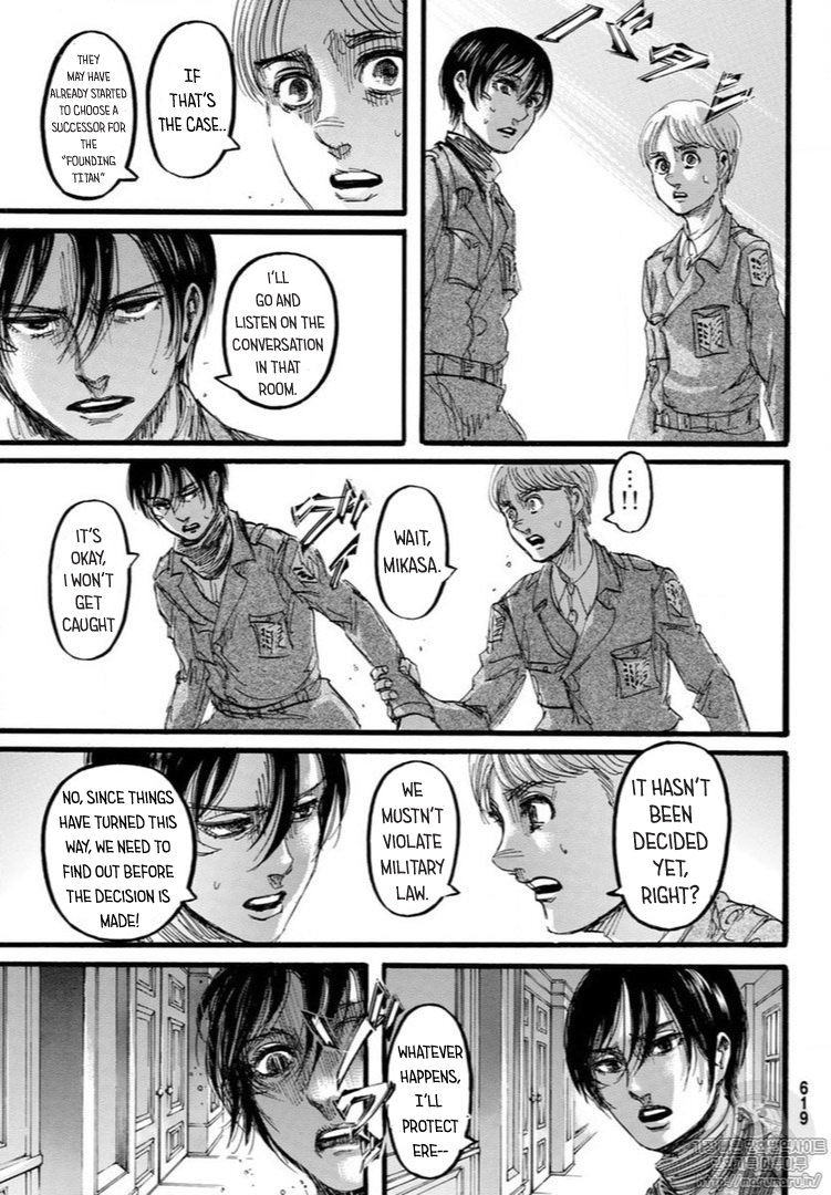 Attack on Titan Chapter 110 page 29 - Chapter 110