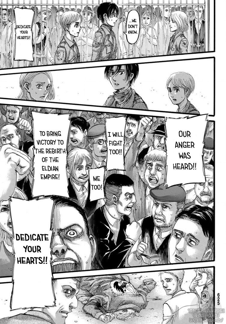 Attack on Titan Chapter 110 page 35 - Chapter 110