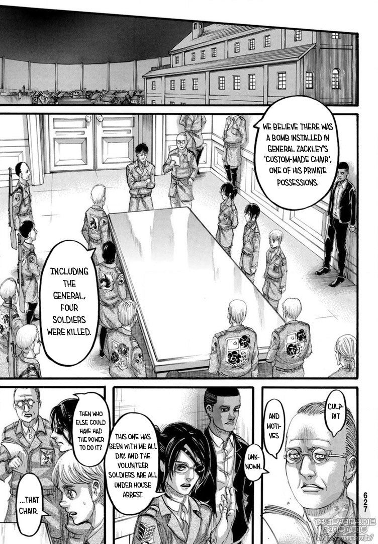 Attack on Titan Chapter 110 page 37 - Chapter 110