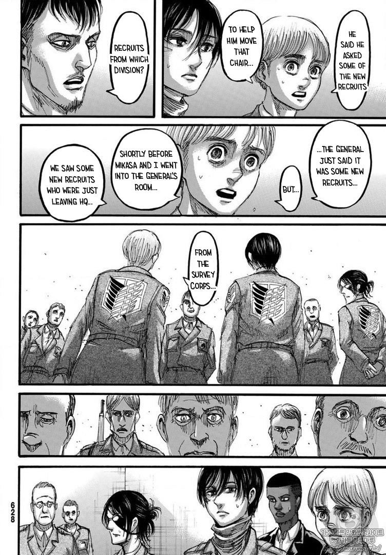Attack on Titan Chapter 110 page 38 - Chapter 110