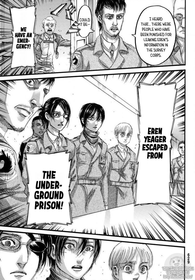 Attack on Titan Chapter 110 page 39 - Chapter 110