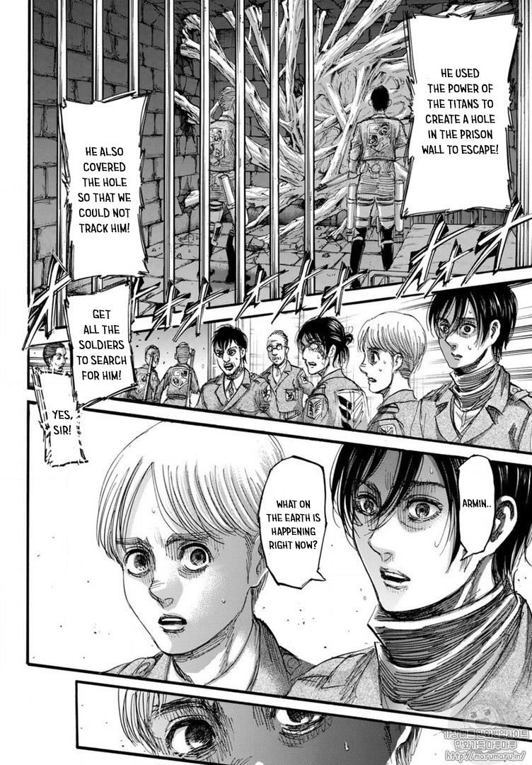 Attack on Titan Chapter 110 page 40 - Chapter 110