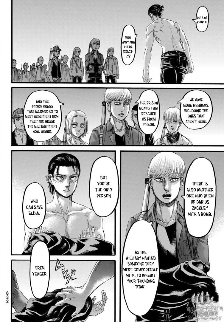 Attack on Titan Chapter 110 page 42 - Chapter 110