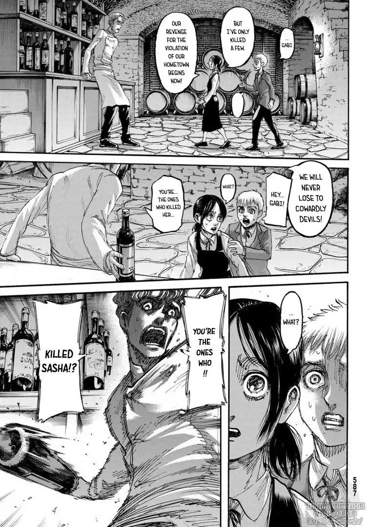 Attack on Titan Chapter 111 page 28 - Chapter 111