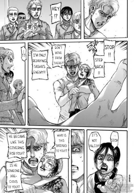 Attack on Titan Chapter 111 page 36 - Chapter 111