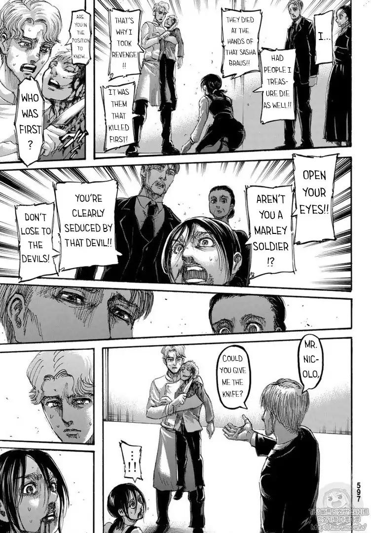 Attack on Titan Chapter 111 page 38 - Chapter 111