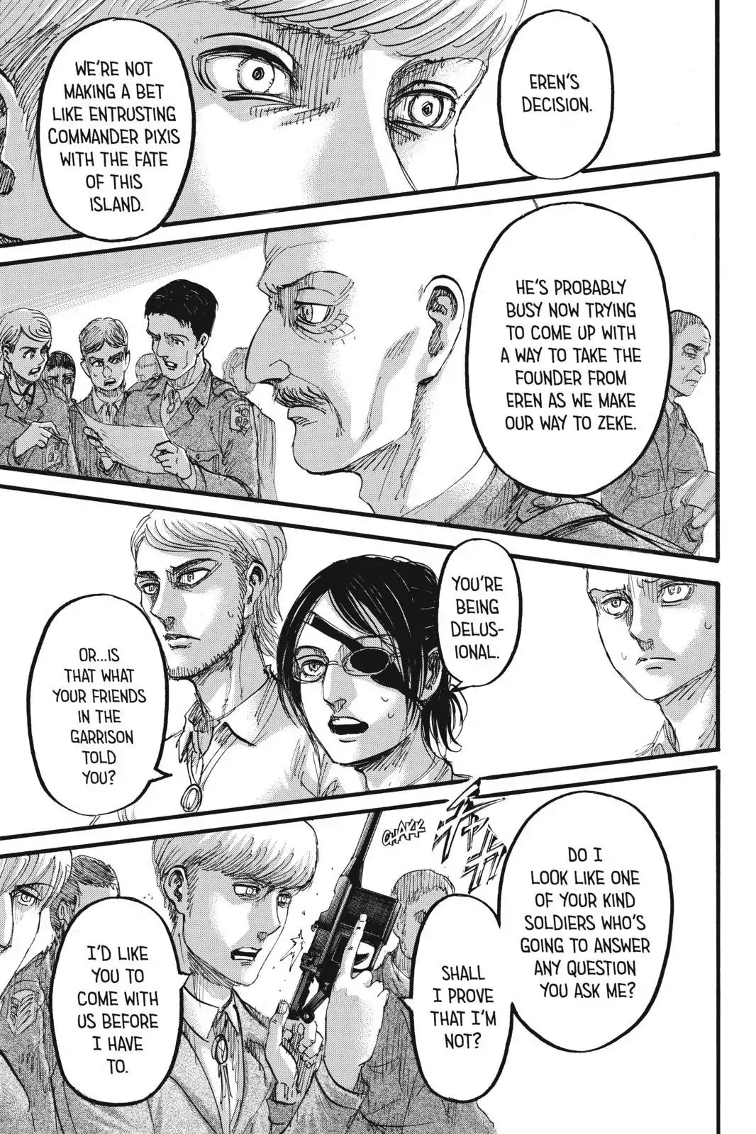 Attack on Titan manga, chapter 112, page 11 of 45