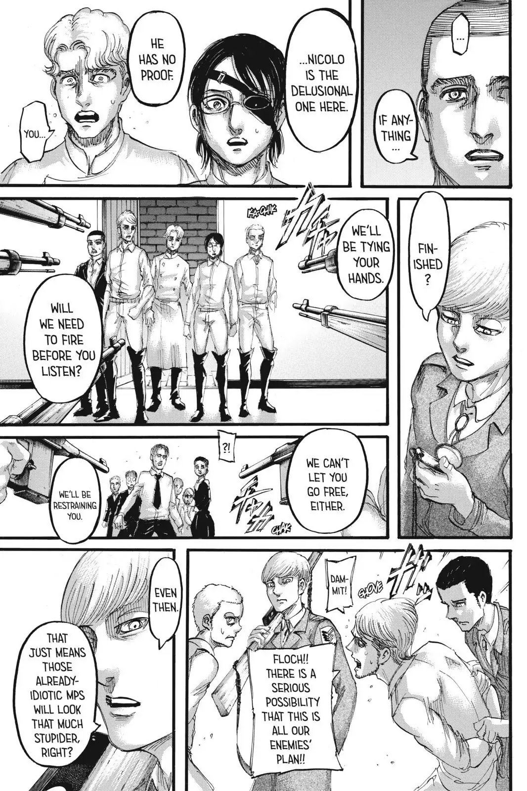 Attack on Titan manga, chapter 112, page 13 of 45
