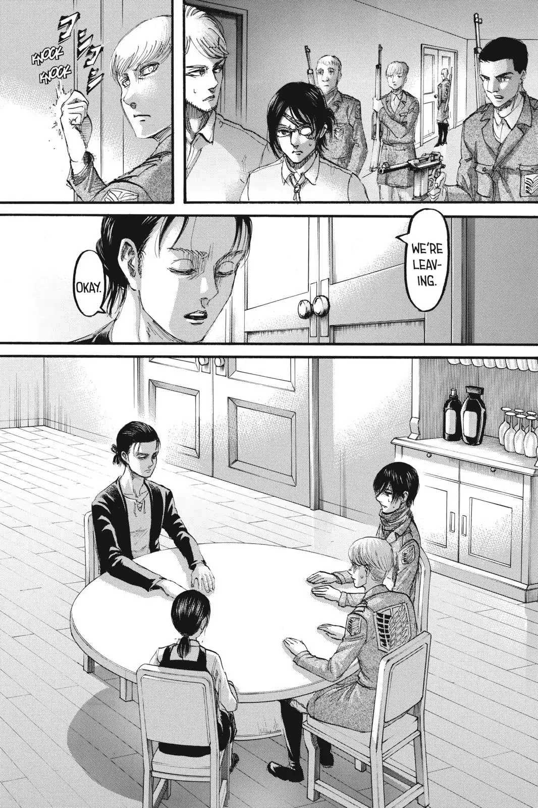 Attack on Titan manga, chapter 112, page 15 of 45