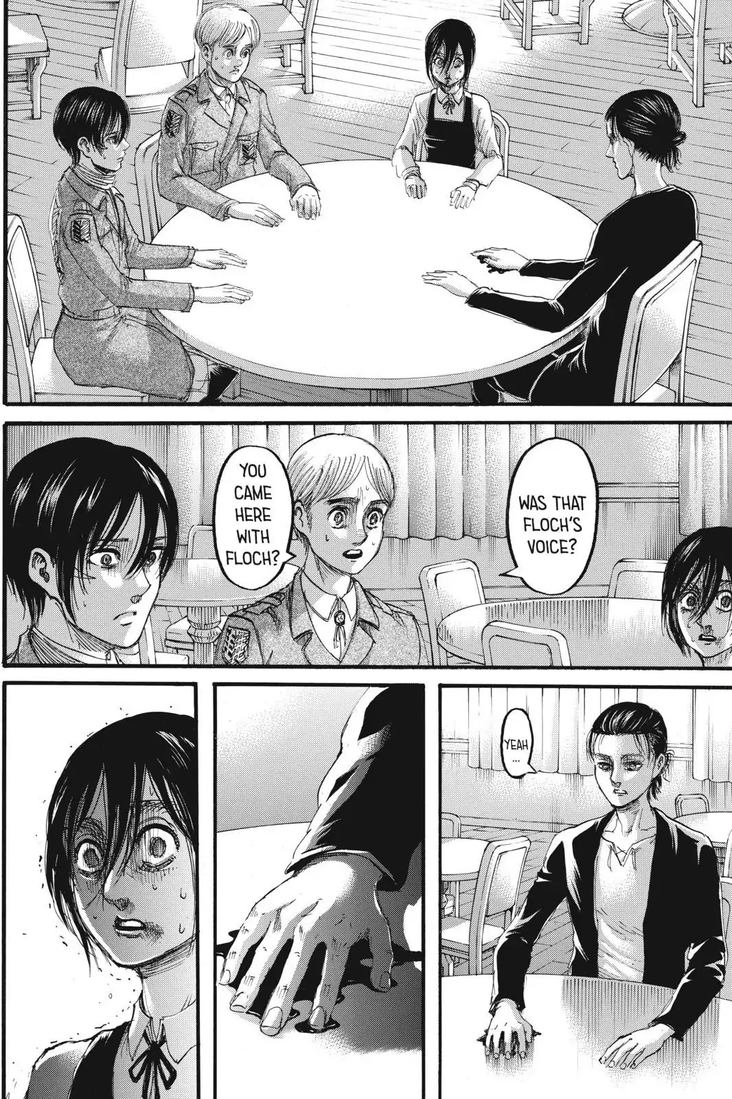 Attack on Titan manga, chapter 112, page 16 of 45