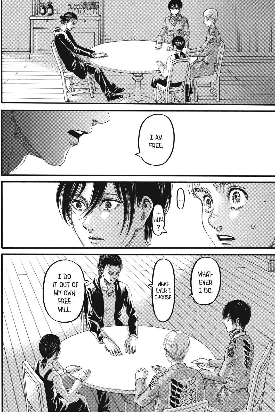 Attack on Titan manga, chapter 112, page 18 of 45
