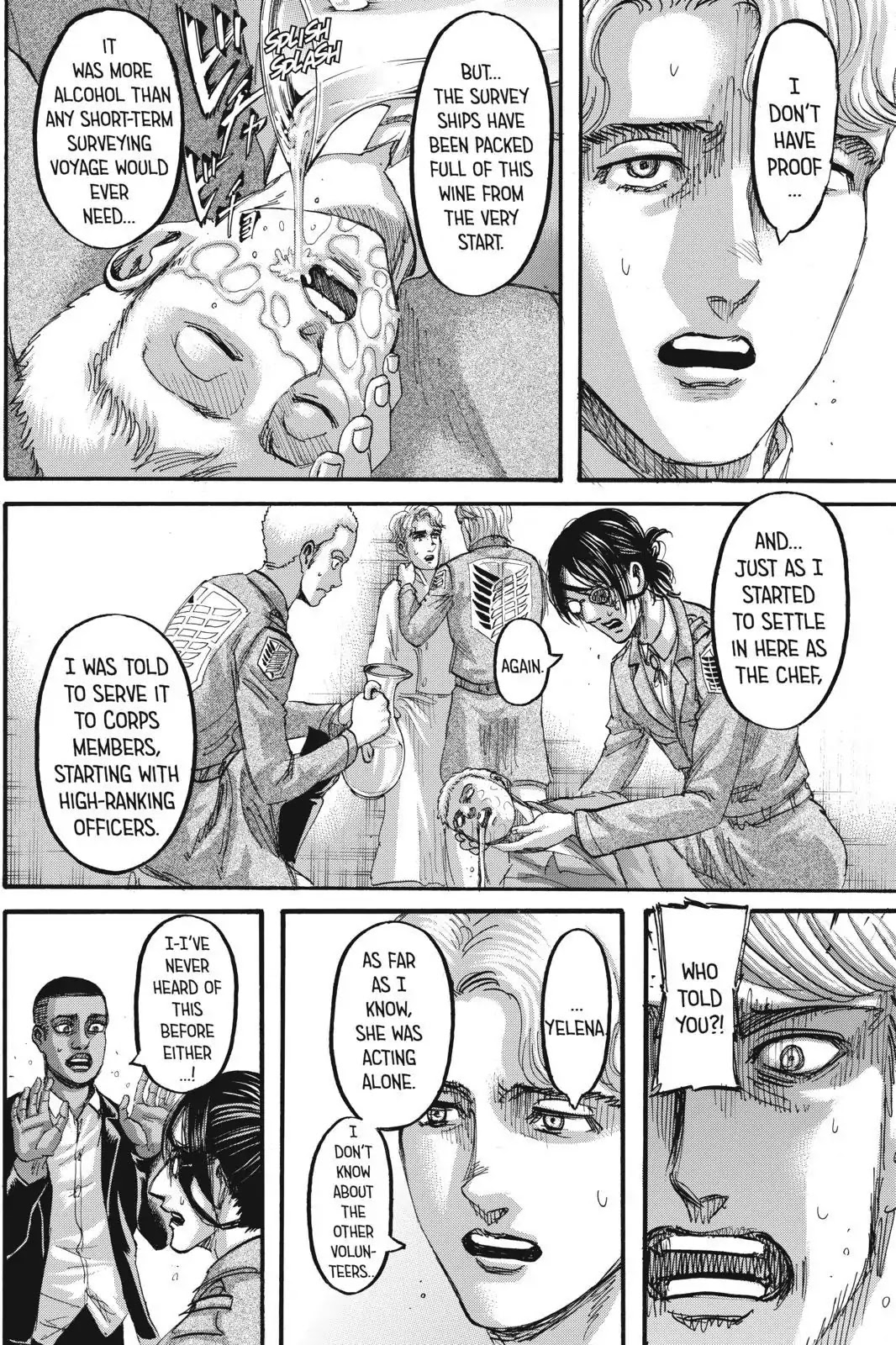 Attack on Titan manga, chapter 112, page 2 of 45
