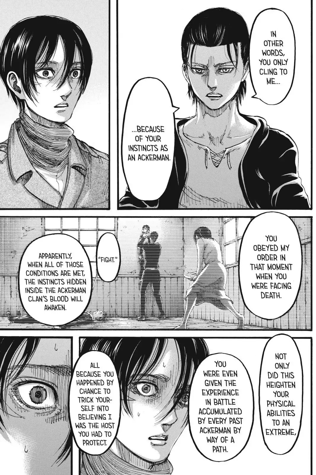 Attack on Titan manga, chapter 112, page 23 of 45