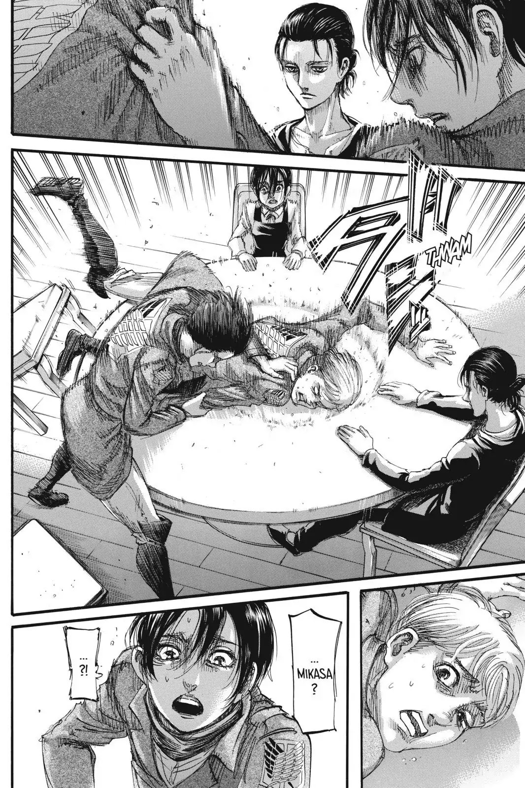 Attack on Titan manga, chapter 112, page 28 of 45
