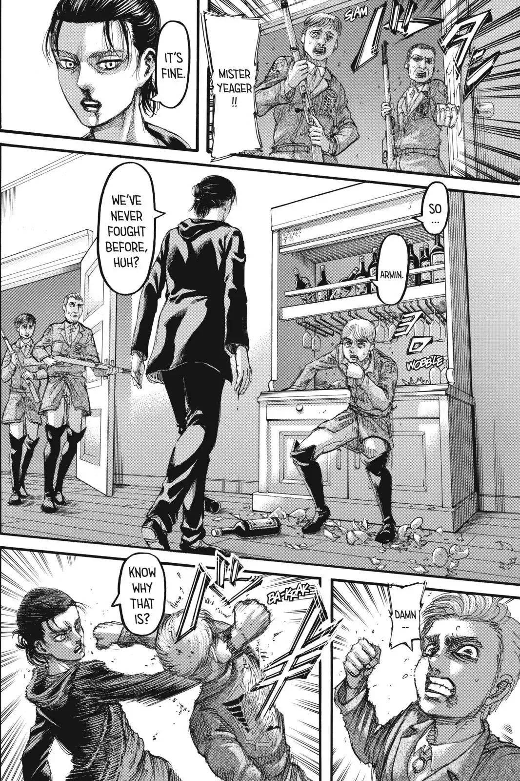 Attack on Titan manga, chapter 112, page 30 of 45