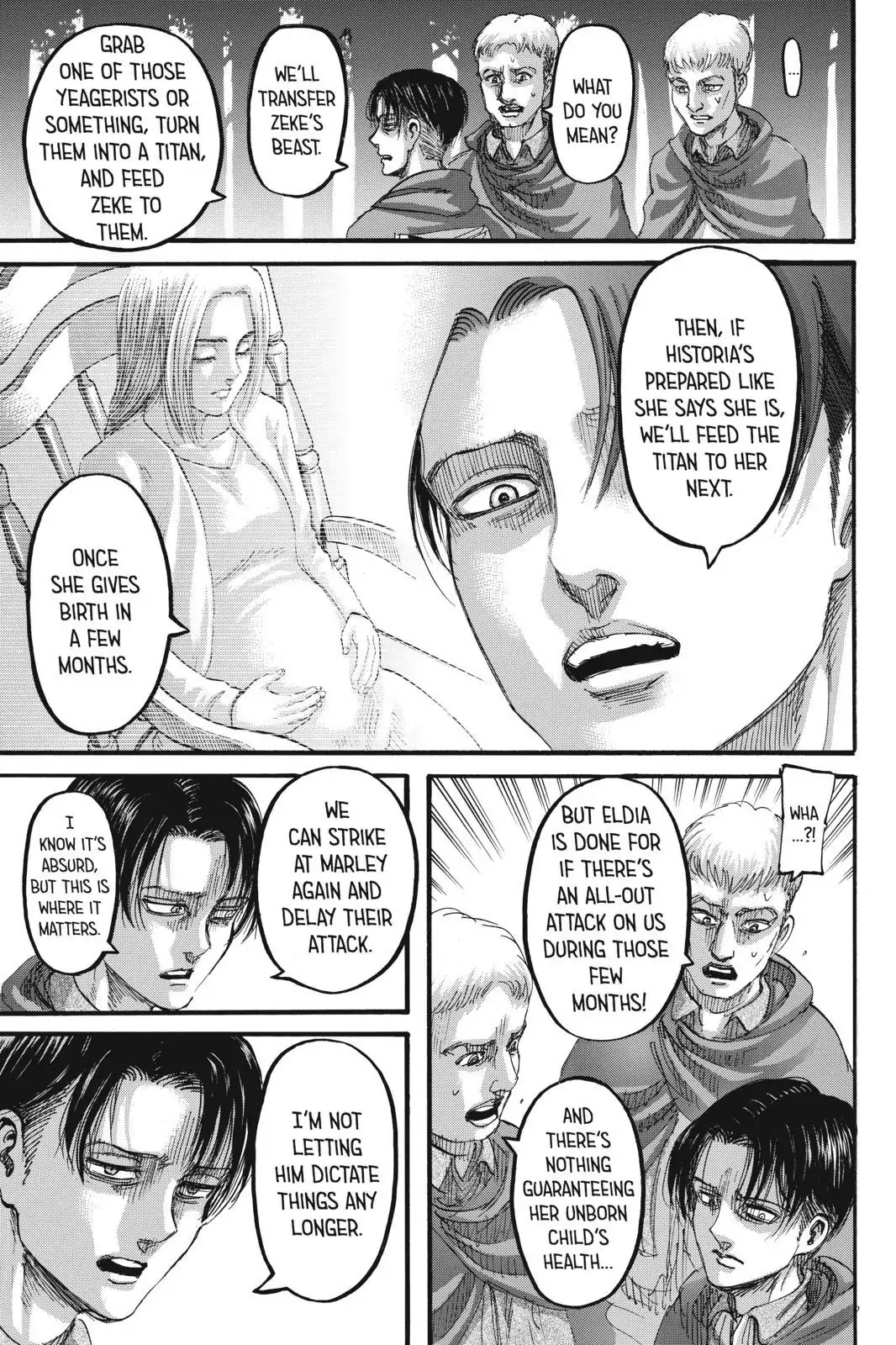Attack on Titan manga, chapter 112, page 37 of 45