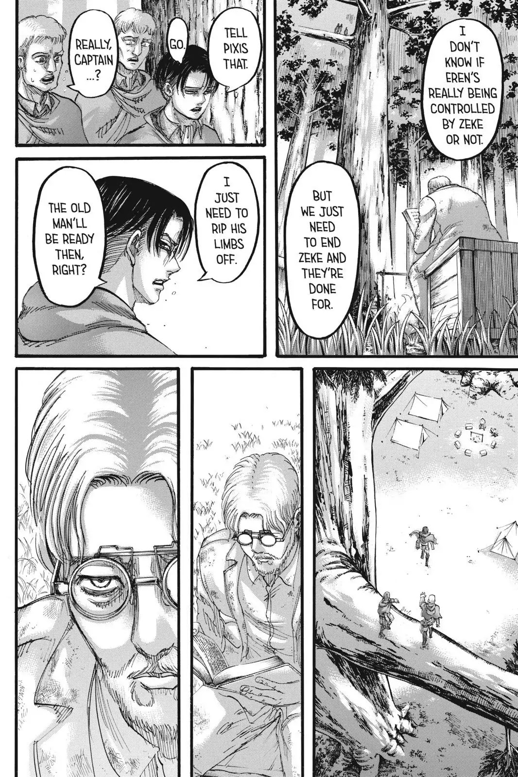Attack on Titan manga, chapter 112, page 38 of 45