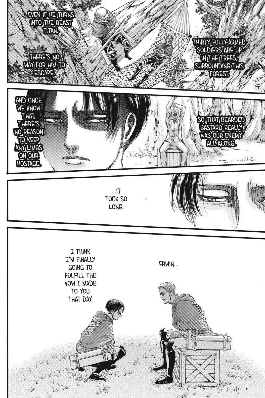 Attack on Titan manga, chapter 112, page 40 of 45