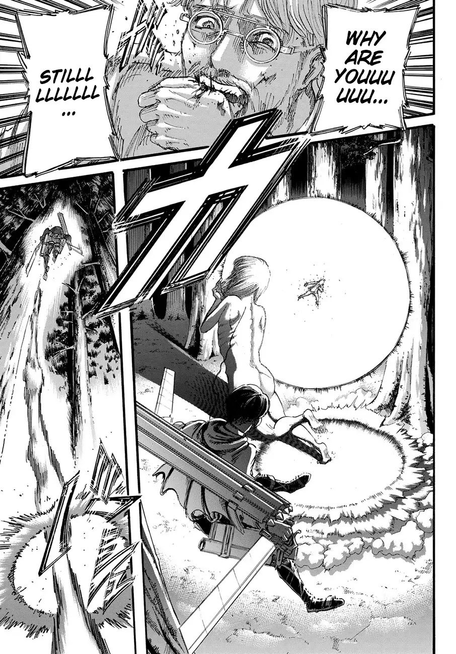 Attack on Titan Chapter 113 page 20 - Chapter 113: Violence