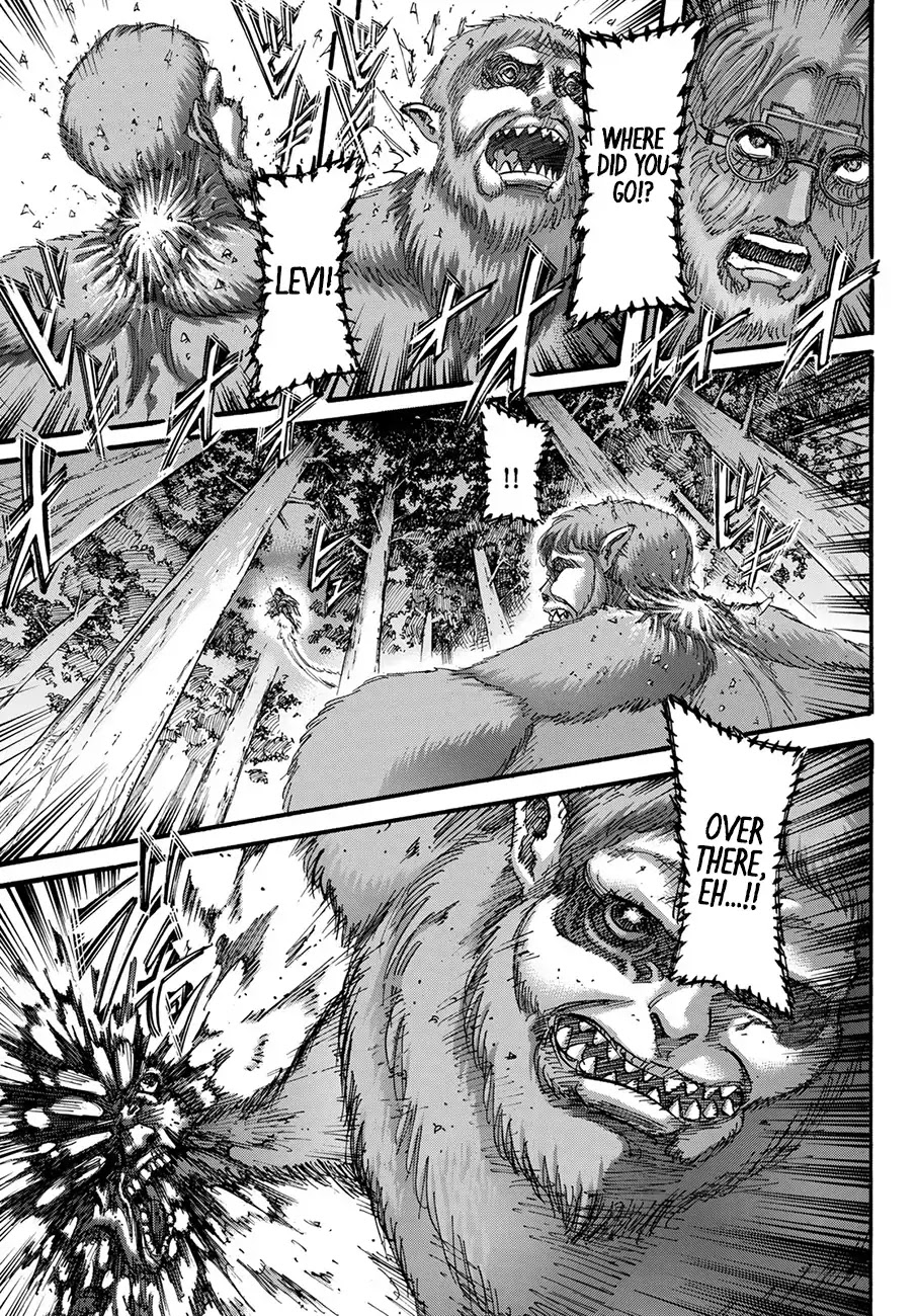 Attack on Titan Chapter 113 page 22 - Chapter 113: Violence