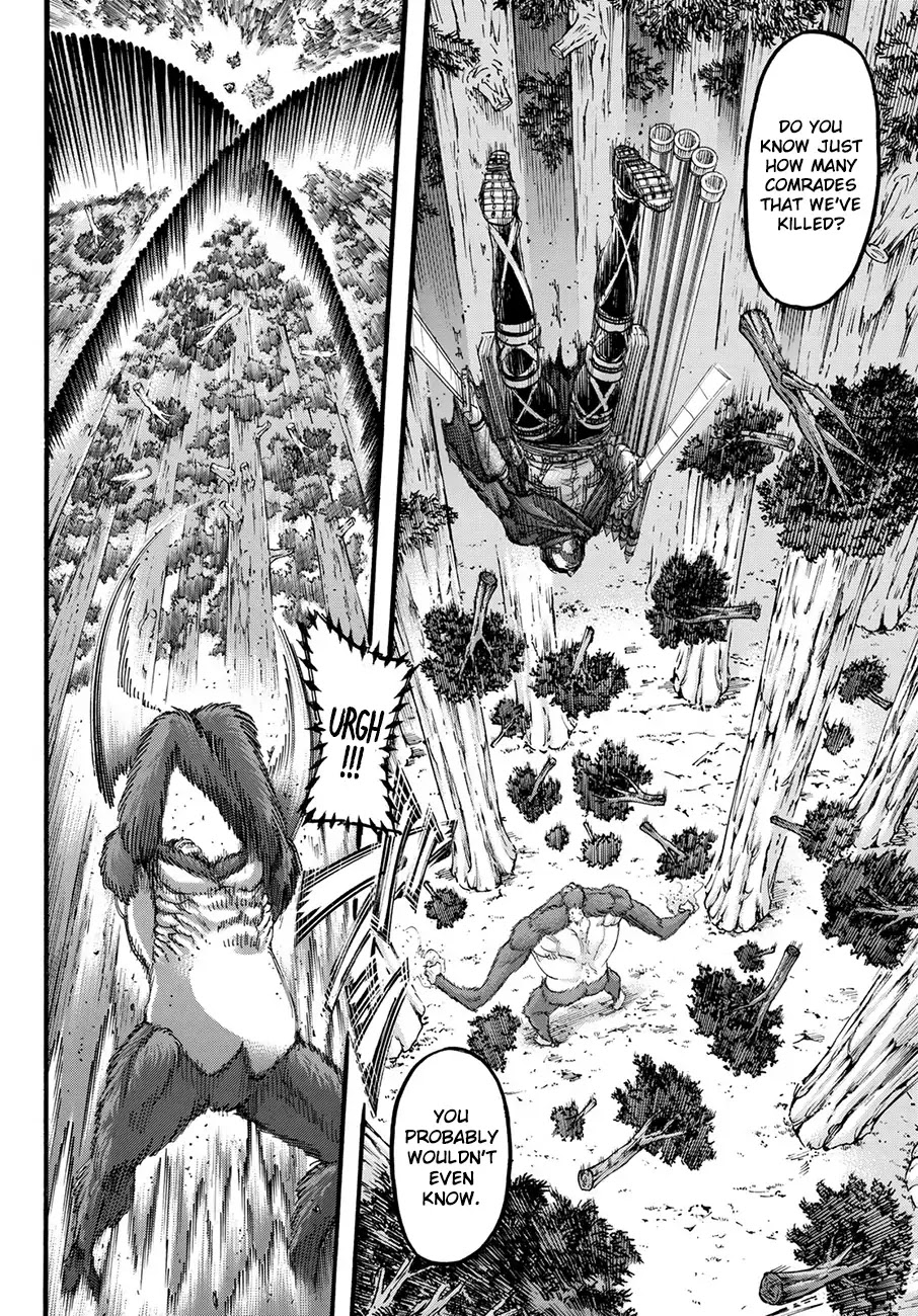 Attack on Titan Chapter 113 page 27 - Chapter 113: Violence