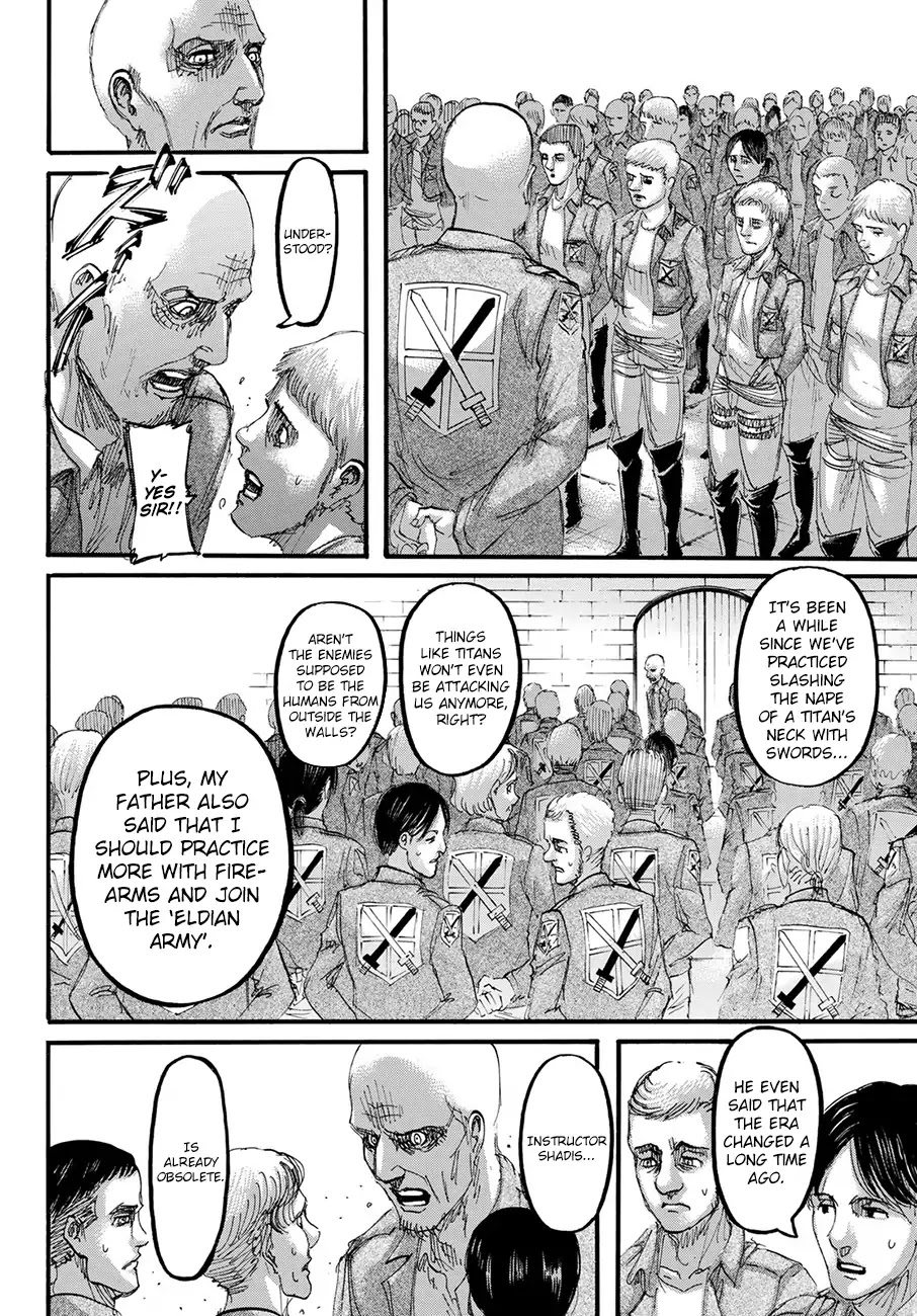 Attack on Titan Chapter 113 page 33 - Chapter 113: Violence